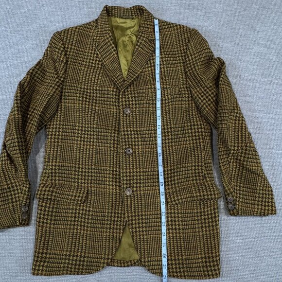 Vintage Westcott By K&A Mens Houndstooth Blazer Jacket Notch Lapel Pockets USA - Picture 10 of 12